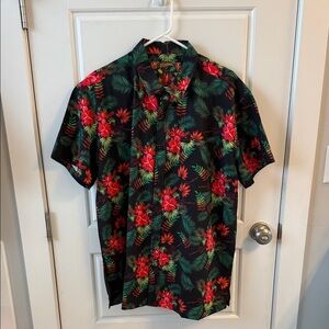 Retro Rifle Hawaiian Men's Shirt- like new